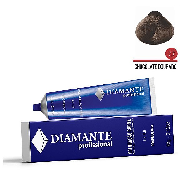 Coloração Diamante 7.7 - Chocolate Dourado