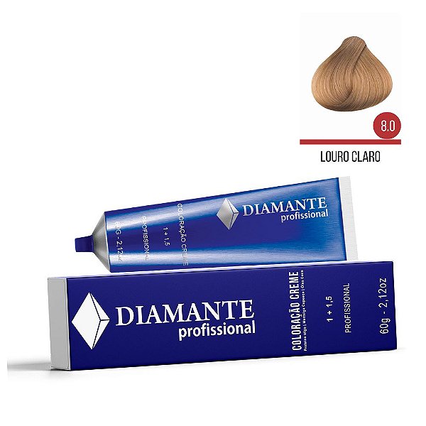 Coloração Diamante 8.0 - Louro Claro