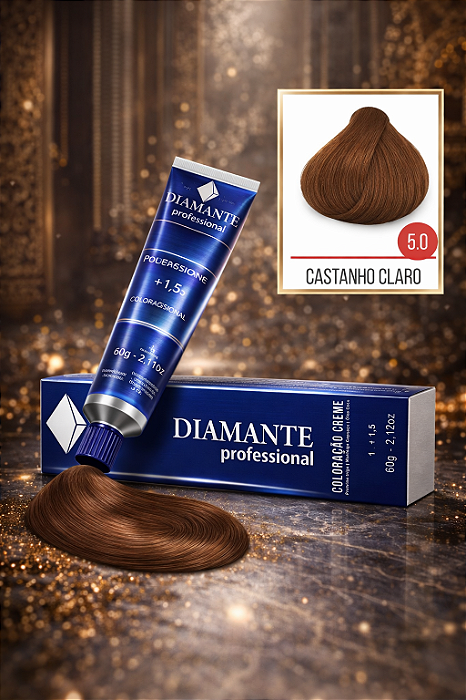 Coloração Diamante 5.0 - Castanho Claro