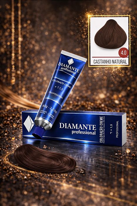 Coloração Diamante 4.0 - Castanho Natural