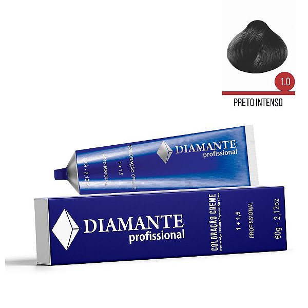 Coloração Diamante 1.0 - Preto Intenso