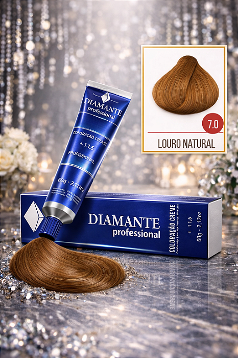 Coloração Diamante 7.0 - Louro Natural