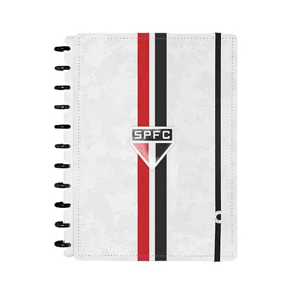 CADERNO INTELIGENTE SÃO PAULO TRICOLOR PAULISTA BRANCO - GRD