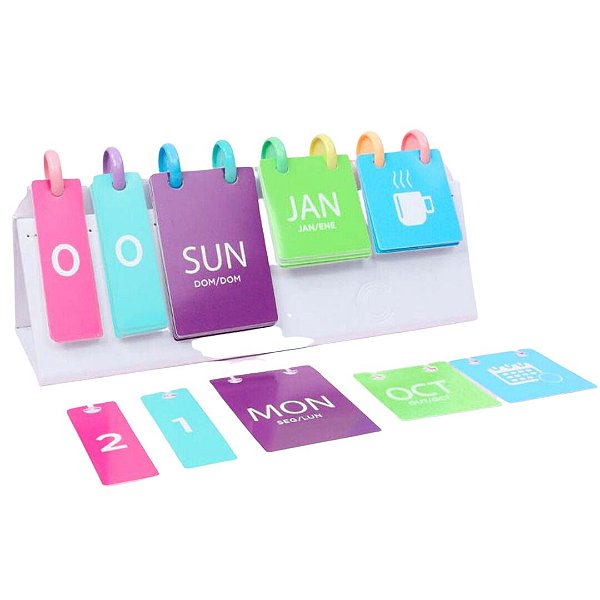 CALENDÁRIO CADERNO INTELIGENTE WHITE