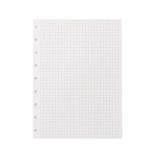 REFIL MÉDIO QUADRICULADO CADERNO INTELIGENTE