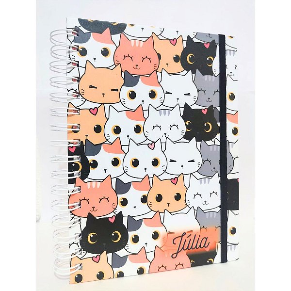Agenda Cats 2026 personalizada A5