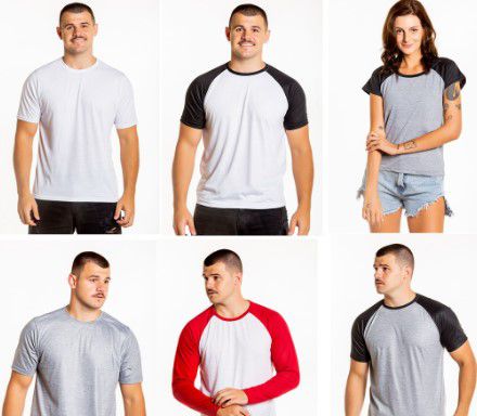 Peças Com Defeito, Saldo, Furos, manchas Para Teste de sublimação