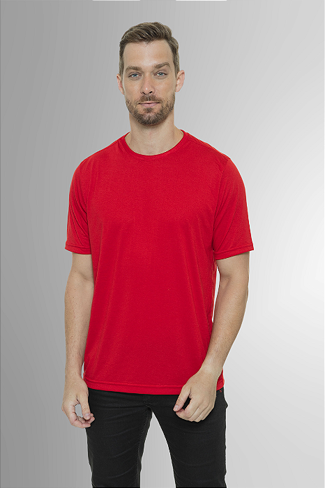 Camiseta PV Malha Fria Vermelho