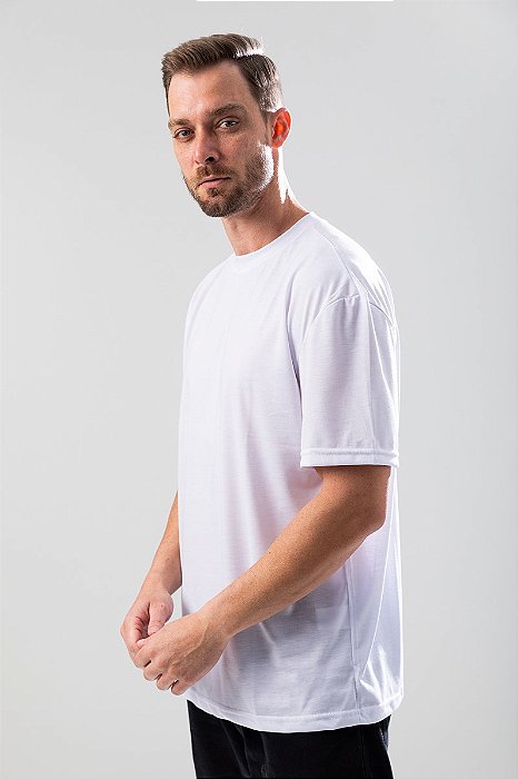 Camiseta Branca 100% Poliéster