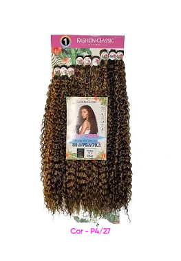 CARNAVAL CABELO BIO FIBRA - cor MT1B/27 - Fashion Classic 70cm