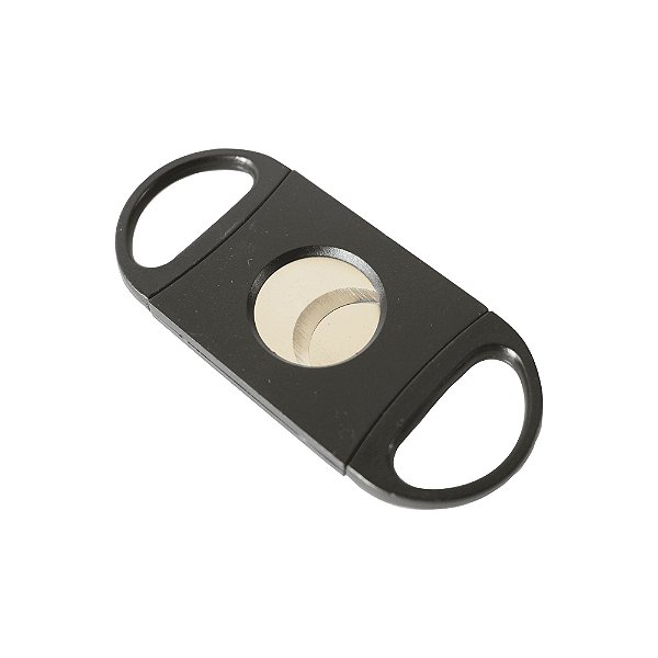 Cortador de Charutos Plástico Lâmina Dupla Basic Nerone Preto Un.