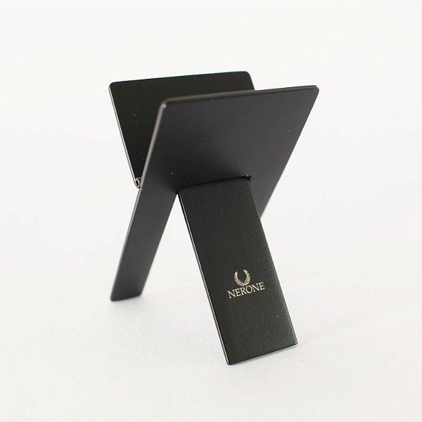 Apoio e Descanso para Charutos Nerone Capsule Metal Preto