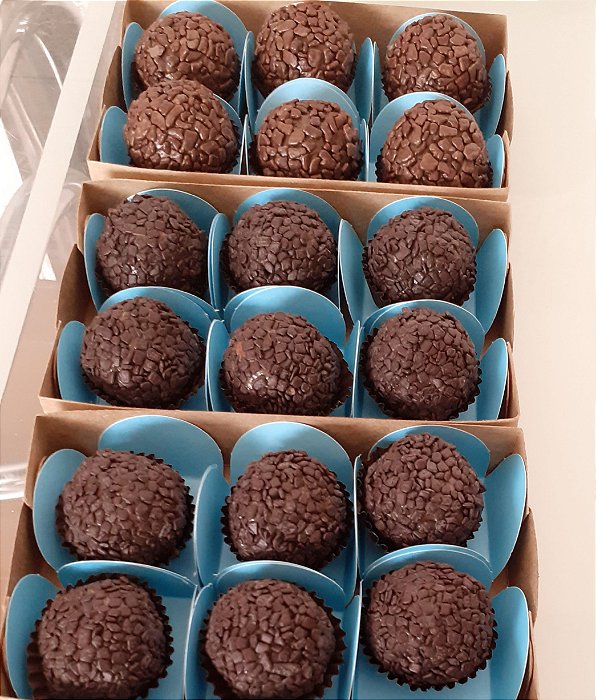 Caixa para presente - 6 Brigadeiros