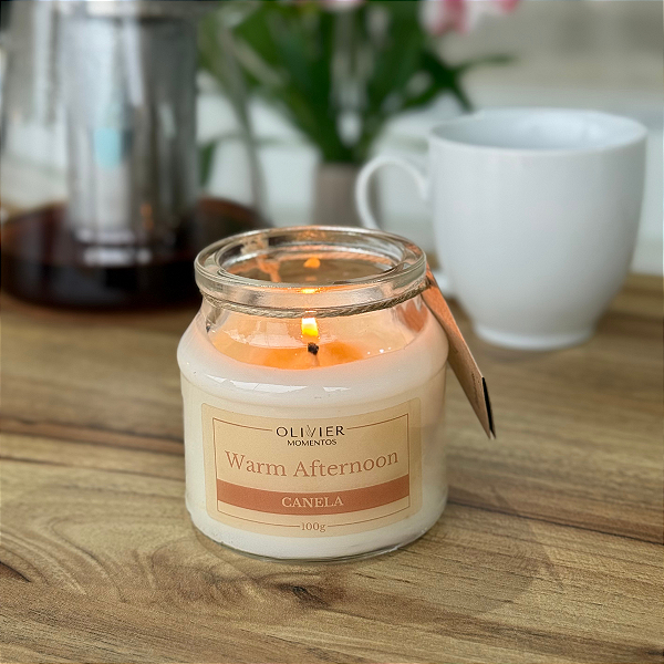 Vela Perfumada Aromática Coleção Momentos 100g