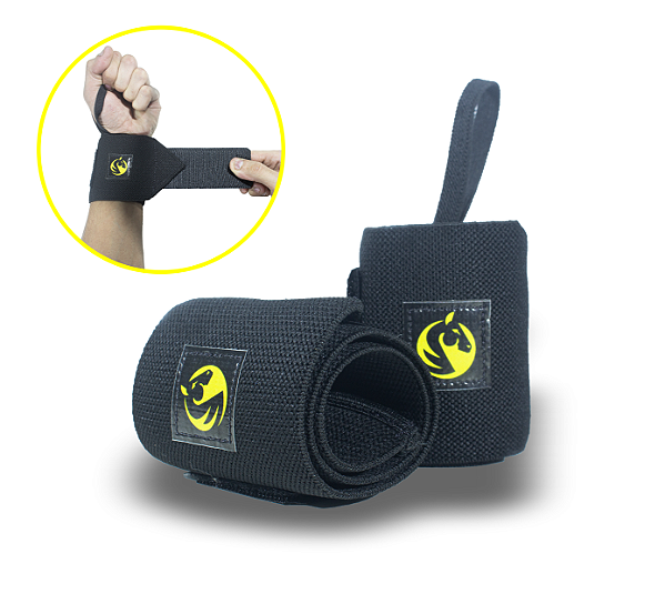 Protetor De Punho Wrist Wrap Profissional Articulação Cross Munhequeira Elástica Horse Fitness
