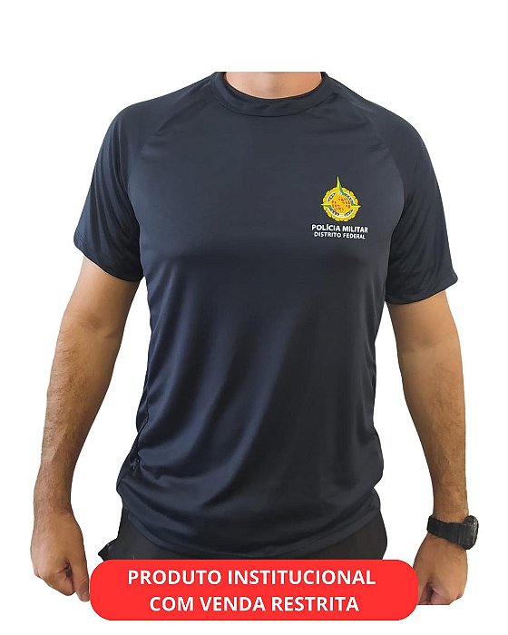 CAMISA AZUL PMDF TFM MASCULINA