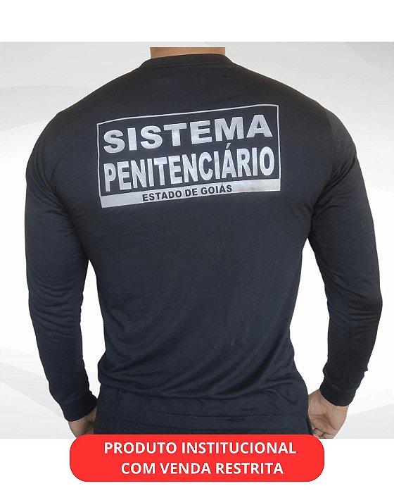 CAMISA MASCULINA MALHA FRIA SISTEMA LONGA