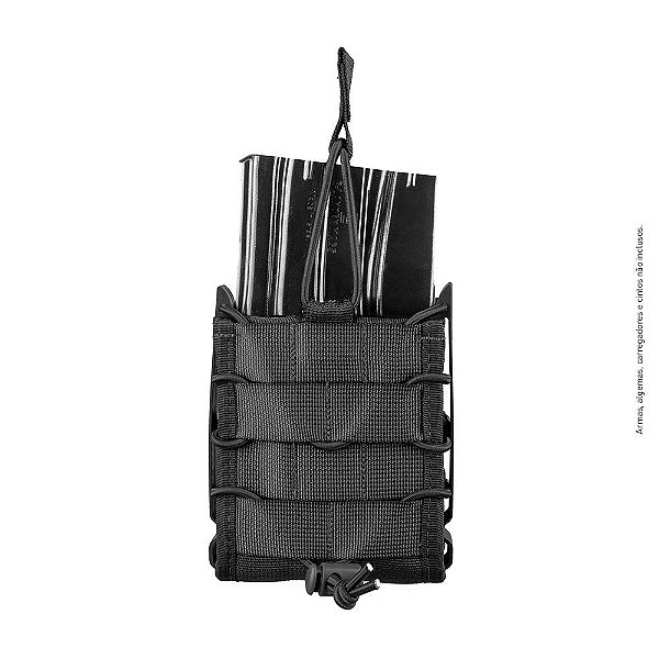 PORTA CARREGADOR RELOAD 7.62 PRETO - INVICTUS