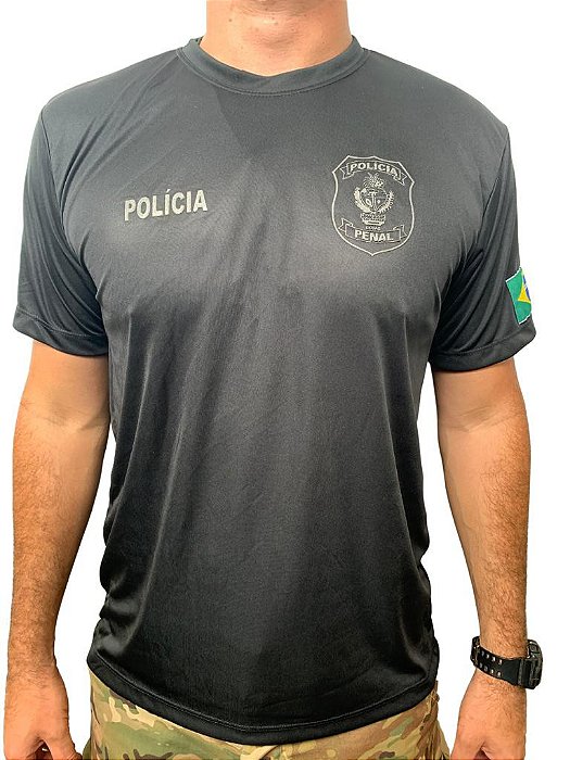 CAMISA MASCULINA DRY FIT CURTA  PPGO