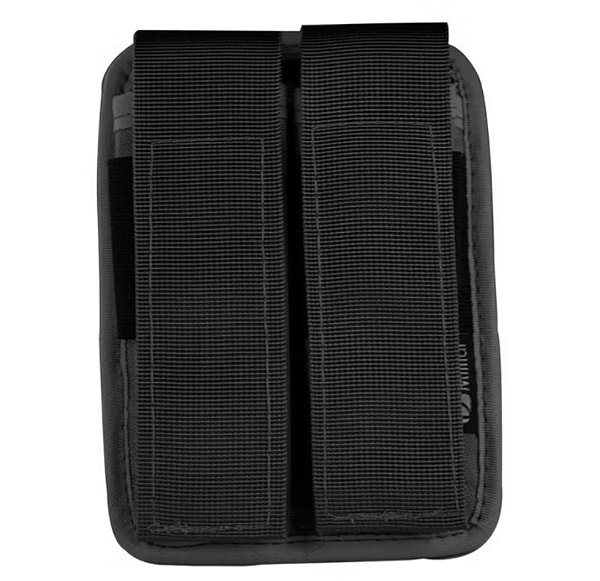 PORTA CARREGADOR DUPLO MODULAR PRETO - CIA MILITAR
