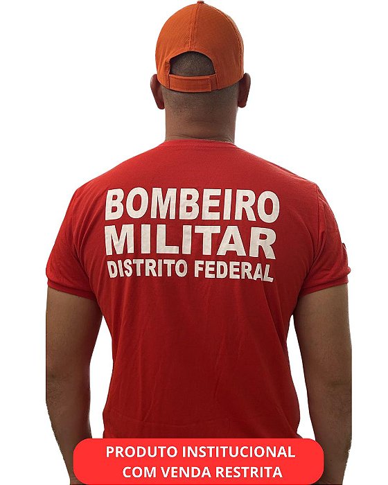 CAMISA MASCULINA BOMBEIRO MILITAR CBM-DF