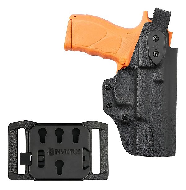 COLDRE KYDEX TRUST MULTIPLATAFORMA GLOCK COMPACT/STANDARD + FLOW(cintura) DESTRO - INVICTUS