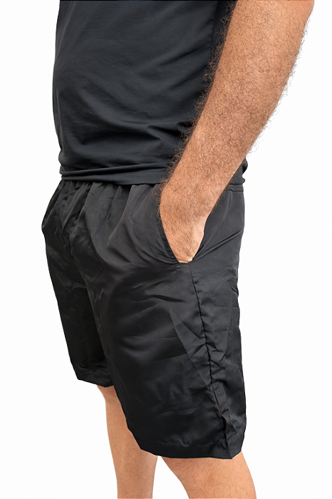 SHORT TACTEL TFM PRETO C/ BOLSO