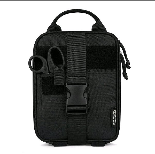 KIT APH TATICO PRETO (primeiros socorros) - RHINO RESCUE