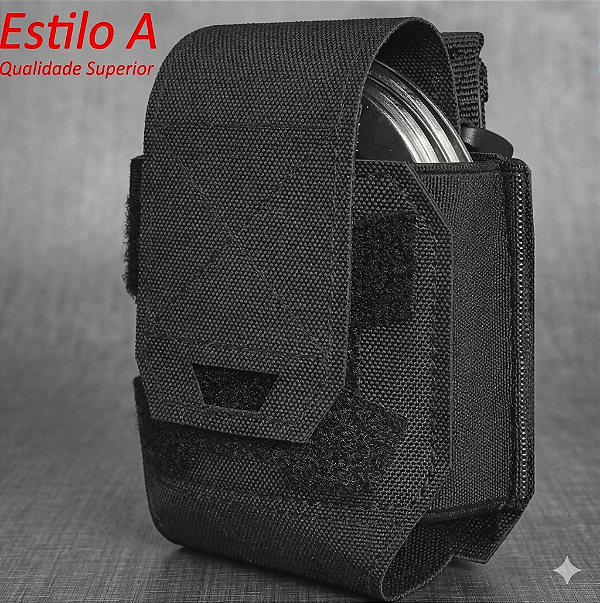 PORTA ALGEMA FECHADO MODULAR PRETO