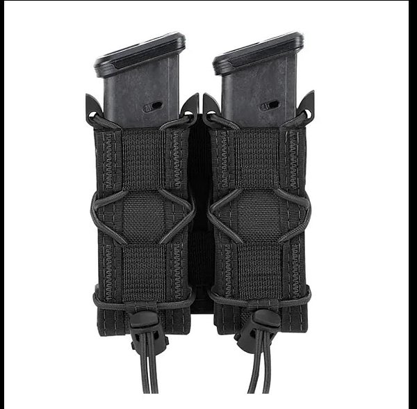 PORTA CARREGADOR PISTOL DUPLO