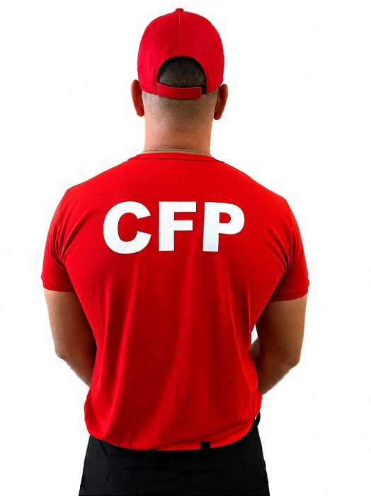 CAMISETA MASCULINA CFP BOMBEIRO DF CURTA