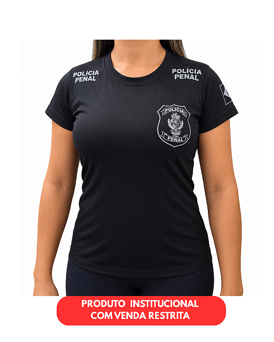 CAMISA MALHA FRIA BASE D´ÁGUA CURTA PPGO FEMININA