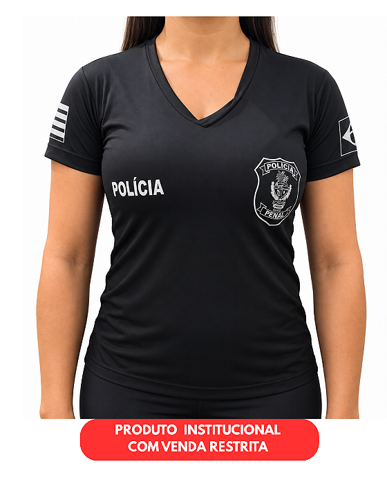CAMISA FEMININA DRY FIT CURTA PPGO