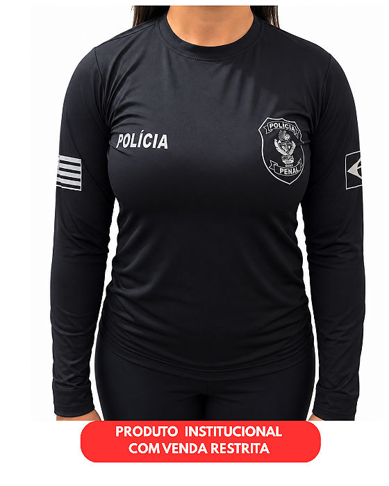 CAMISETA SOLAR LONGA FEMININA PPGO