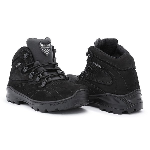 BOTA ADVANCED NOBUCK PRETO ACERO