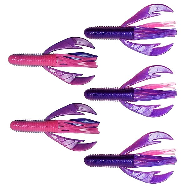 Isca Artificial Soft Anti - Enrosco Paca Tube - Ueki Custom Baits