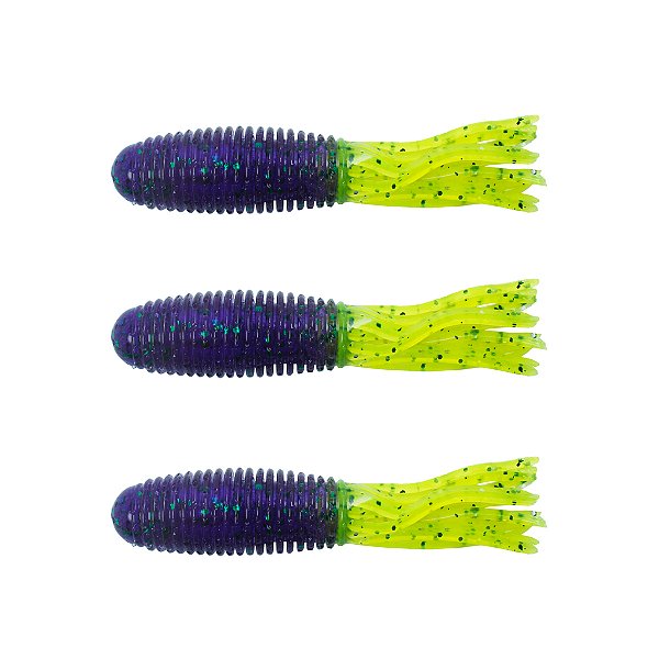 Isca Artificial Soft Anti-enrosco Gator Tube 3 und - Alligator Pro Fishing