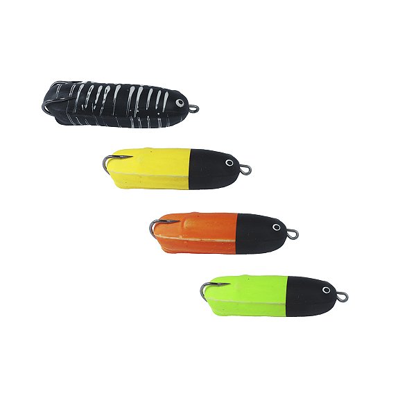 Kit Isca Artificial Frog P/ Traíra Zara Mágica 1 - Frog Life