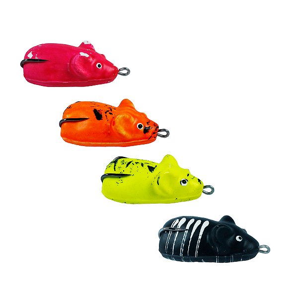 Kit Isca Artificial Frog P/ Traíra O Rato 3 - Frog Life