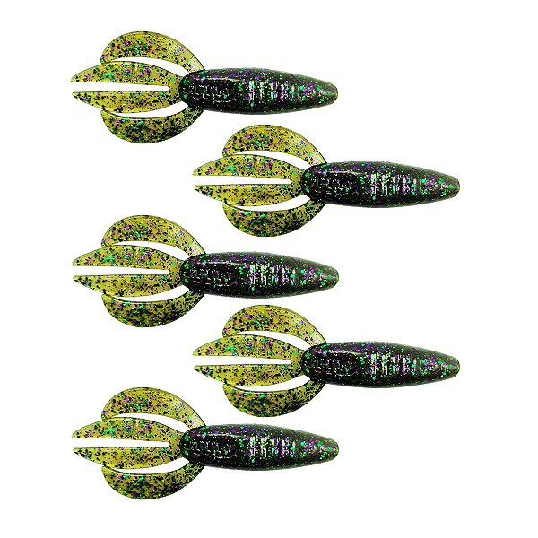 Isca Artificial Soft Pit Boss 10cm cores sólidas - Ueki Custom Baits