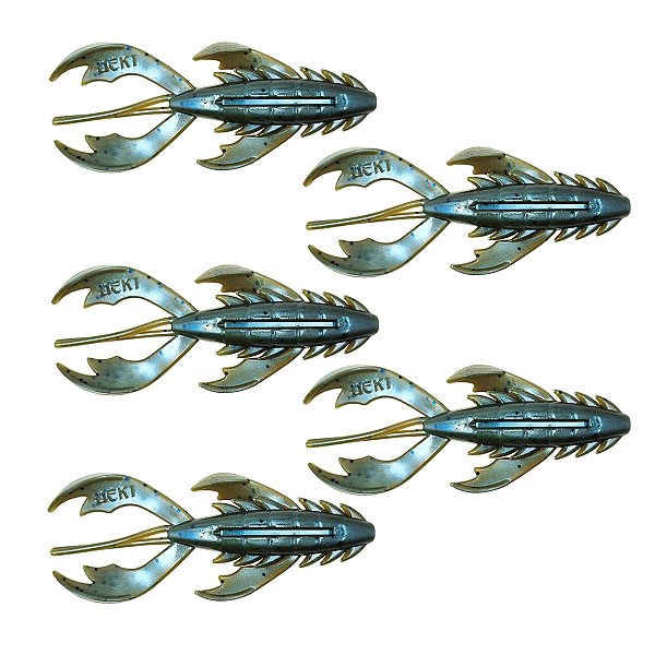 Isca Artificial Soft Lake Boss 5 und cores solidas - Ueki Custom Baits