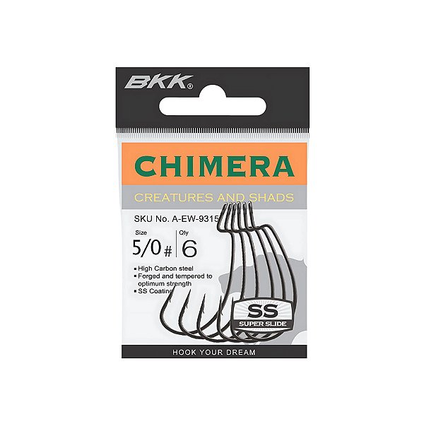 Anzol Offset EWG Chimera Super Slide - BKK