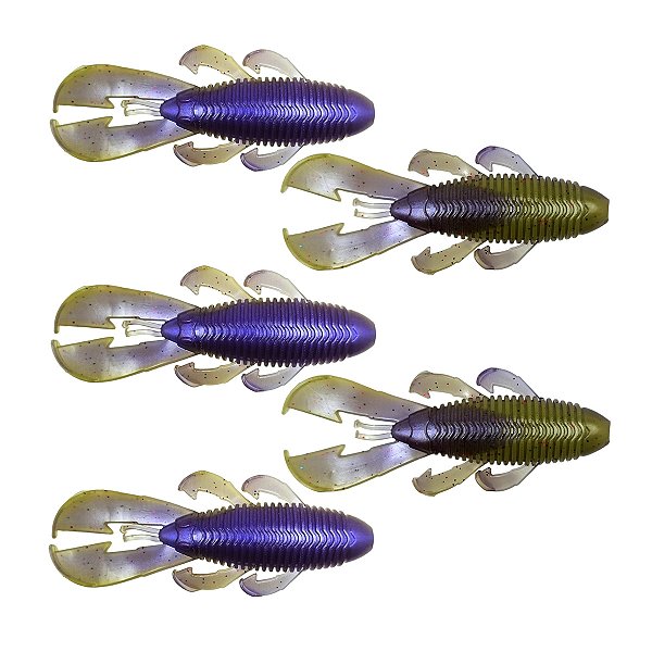 Isca Artificial Soft King Deep 5 und Bicolor - Ueki Custom Baits