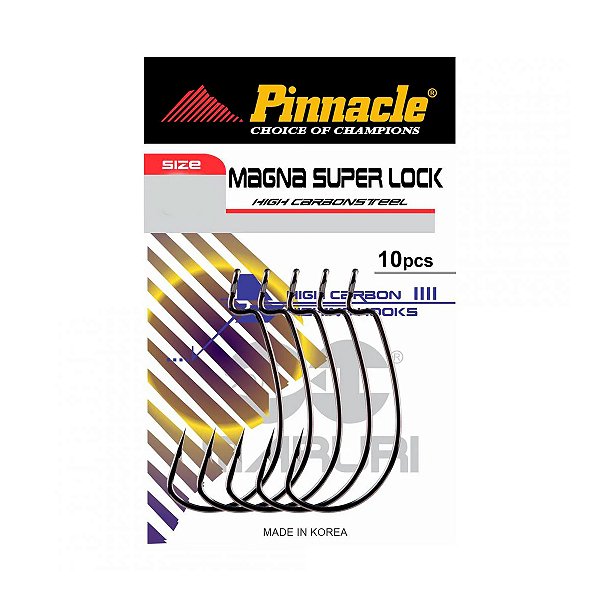Anzol Offset EWG Pinnacle Magna Super Lock 4/0 - 10und