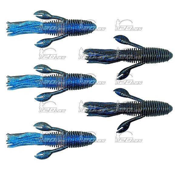 Isca Artificial Chubby Tube Bicolor - Ueki Custom Baits