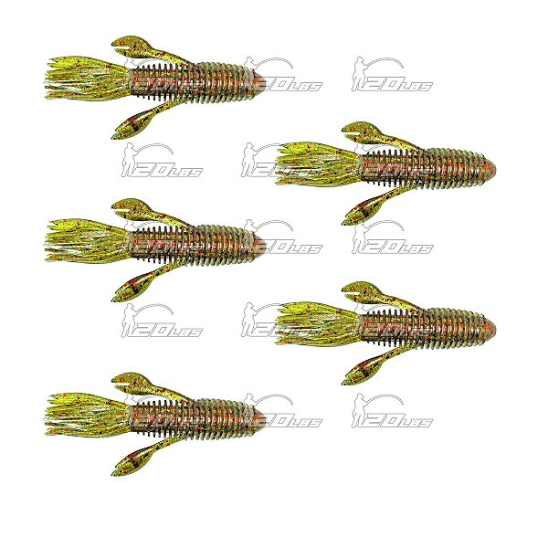 Isca Artificial Chubby Tube 10cm cores sólidas - Ueki Custom Baits