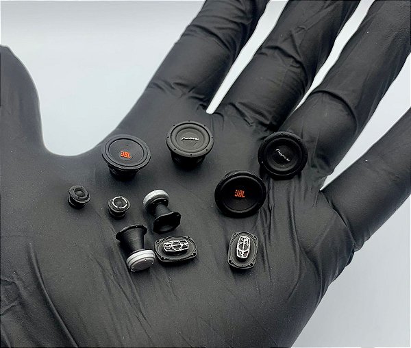 Kit 10 peças Som Automotivo