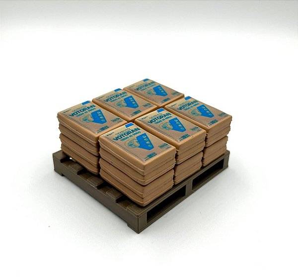Pallet com carga de cimento