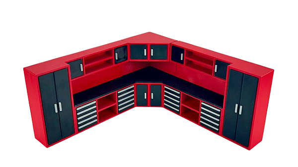 Kit Armário para Oficina - 3 Peças