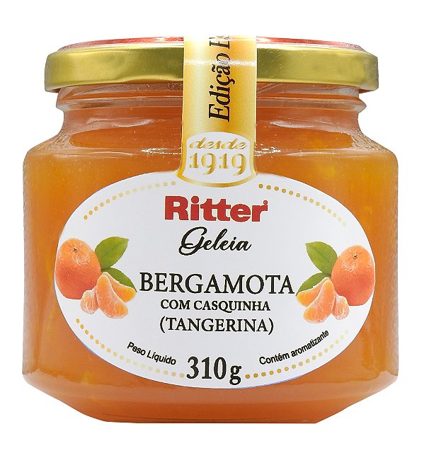 Geleia Tradicional de Bergamota (Tangerina) com Casquinha 310g